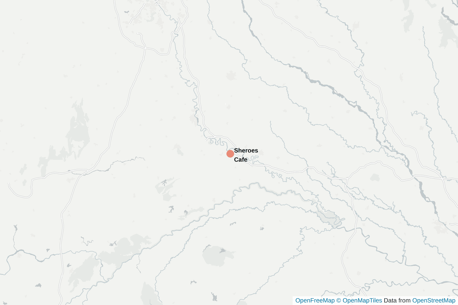 Map of Sheroes Cafe