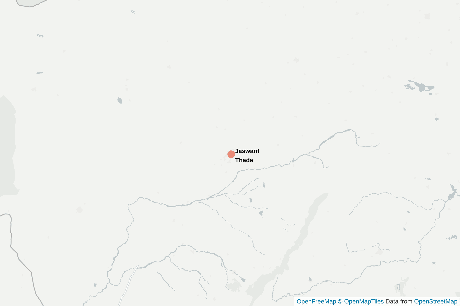 Map of Jaswant Thada