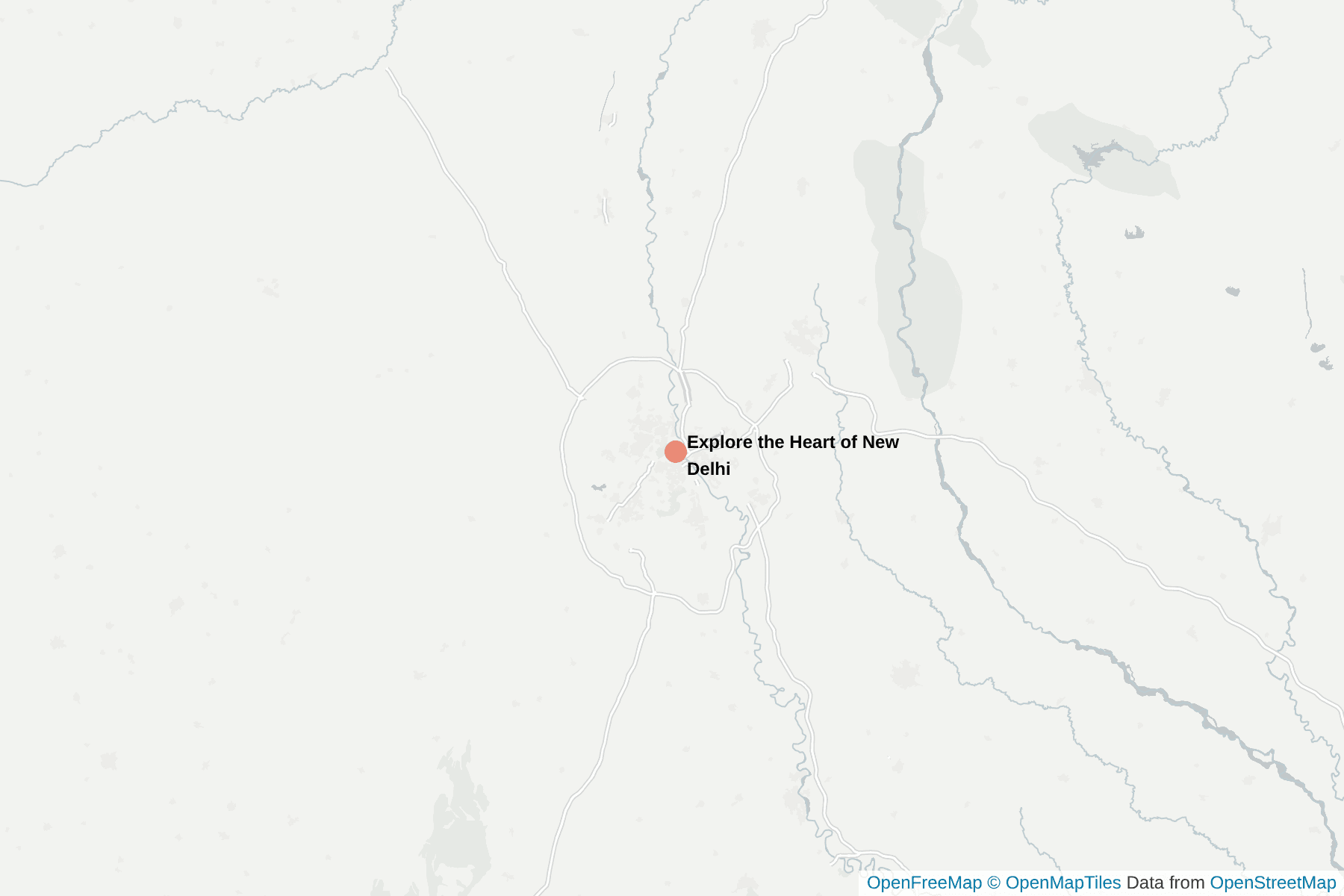 Map of Explore the Heart of New Delhi